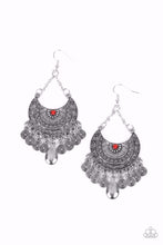 Load image into Gallery viewer, Lunar Allure - Red Earring
