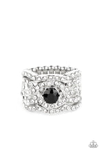 Load image into Gallery viewer, Doting on Dazzle - Black Ring