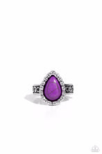 Load image into Gallery viewer, Scalloped Showcase - Purple Ring