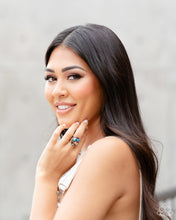 Load image into Gallery viewer, Crafted Collection - Copper (Earthy Stones) Ring