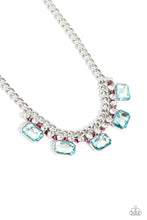 Load image into Gallery viewer, WEAVING Wonder - Multi (Light Blue) Necklace (LOP-1023)
