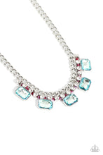 Load image into Gallery viewer, WEAVING Wonder - Multi (Light Blue) Necklace (LOP-1023)