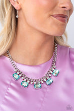 Load image into Gallery viewer, WEAVING Wonder - Multi (Light Blue) Necklace (LOP-1023)
