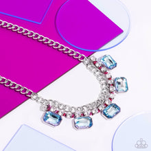 Load image into Gallery viewer, WEAVING Wonder - Multi (Light Blue) Necklace (LOP-1023)