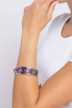 Load image into Gallery viewer, Stony Surprise - Purple Bracelet
