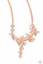Load image into Gallery viewer, Vibrant Valley - Copper (Opalescent Peachy) Necklace