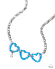 Load image into Gallery viewer, Heart Homage - Blue (Heart) Necklace