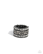 Load image into Gallery viewer, Smoldering Spectacle - Black (Gunmetal) Ring