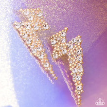 Load image into Gallery viewer, Electric Effulgence - Gold (Lightning Bolt) Earring (LOP-0524)