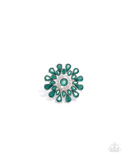 Load image into Gallery viewer, Steady Shimmer - Green (Gem) Ring