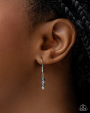 Load image into Gallery viewer, Mismatched Mirage - Silver (UV Shimmery Bead) Necklace