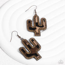 Load image into Gallery viewer, Western Worth - Brass Earring