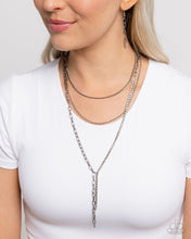 Load image into Gallery viewer, Ornate Obsession - White (Gem) Necklace