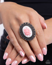 Load image into Gallery viewer, Blooming Brooch - Pink (Acrylic Rose Bloom) Ring