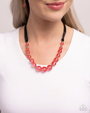 Load image into Gallery viewer, Lace Maker - Red Necklace