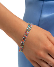 Load image into Gallery viewer, Complete Look - Multi Set: Fitting Fervor - Multi Bracelet and Flashy Fittings - Multi Earring (BB-MT-IJ)