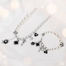 Load image into Gallery viewer, Complete Look - Black Set: Pearly Pedigree - Black Necklace and Purebred Pearls - Black Bracelet (BB-BK-IB)