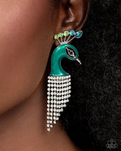 Load image into Gallery viewer, Pampered Peacock - Multi Post Earring (LOP-1224)