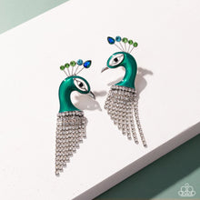 Load image into Gallery viewer, Pampered Peacock - Multi Post Earring (LOP-1224)