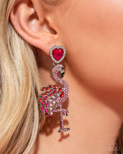 Load image into Gallery viewer, Flamingo Freestyle - Pink Earring (LOP-0125)