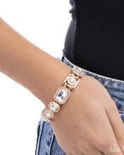 Load image into Gallery viewer, Striking Shimmer - Gold Bracelet