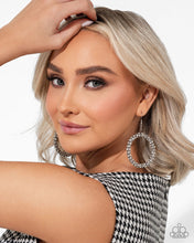 Load image into Gallery viewer, Breathtaking Beacon - White (Rhinestone) Earring (LOP-0425)