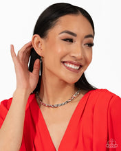 Load image into Gallery viewer, Bewildering Braid - Silver Necklace (LOP-0425)