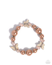 Load image into Gallery viewer, Soaring Sheen - Brown (Butterfly) Bracelet