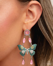 Load image into Gallery viewer, Fluttering Finish - Multi (Butterfly) Post Earring