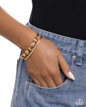 Load image into Gallery viewer, Sculpted Splendor - Brown Bracelet