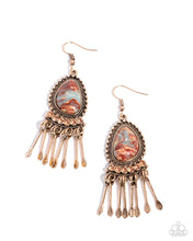 Load image into Gallery viewer, Swirled Sashay - Multi Earring