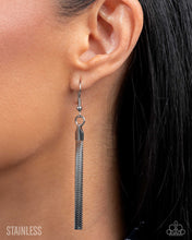 Load image into Gallery viewer, Herringbone Haute - Silver (Choker) Necklace (LOP-0625)