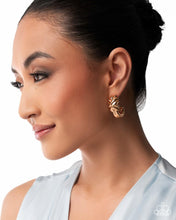 Load image into Gallery viewer, Honor Bound - Gold Hoop Earring (LOP-0725)