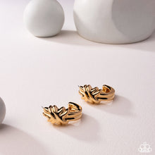 Load image into Gallery viewer, Honor Bound - Gold Hoop Earring (LOP-0725)