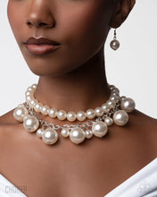 Load image into Gallery viewer, Sophisticated to the Max - White (Pearl) Necklace