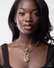 Load image into Gallery viewer, LOCK Show - Gold (Padlock) Necklace