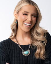 Load image into Gallery viewer, Grounded Gesture - Blue (Turquoise) Necklace