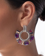 Load image into Gallery viewer, Courteous Chic - Purple Earring