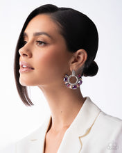Load image into Gallery viewer, Courteous Chic - Purple Earring