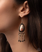Load image into Gallery viewer, Swirled Sashay - Multi Earring