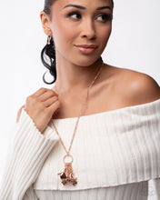 Load image into Gallery viewer, World Tour - Rose Gold (Lanyard) Necklace