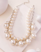 Load image into Gallery viewer, Sophisticated to the Max - White (Pearl) Necklace