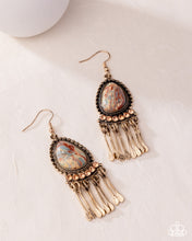 Load image into Gallery viewer, Swirled Sashay - Multi Earring