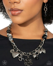 Load image into Gallery viewer, Charmed, I Am Sure - Black Necklace