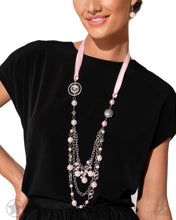 Load image into Gallery viewer, All The Trimmings - Pink Necklace