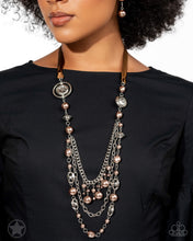 Load image into Gallery viewer, All The Trimmings - Brown Necklace