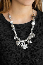 Load image into Gallery viewer, Charmed, I Am  Sure - White Necklace
