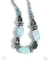 Load image into Gallery viewer, In Good Glazes  - Blue Necklace