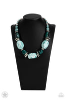 Load image into Gallery viewer, In Good Glazes  - Blue Necklace