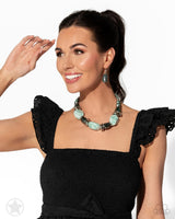 Load image into Gallery viewer, In Good Glazes  - Blue Necklace